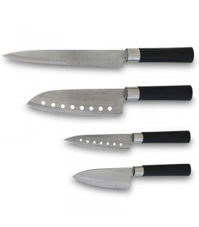 Set 4 Cuchillos Santoku