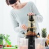 Prensadora en Frío. Exprimidor, Licuadora. Extractor de Zumos, 8 programas, Fácil Limpieza, Silenciosa, Dieta Detox, Recetario