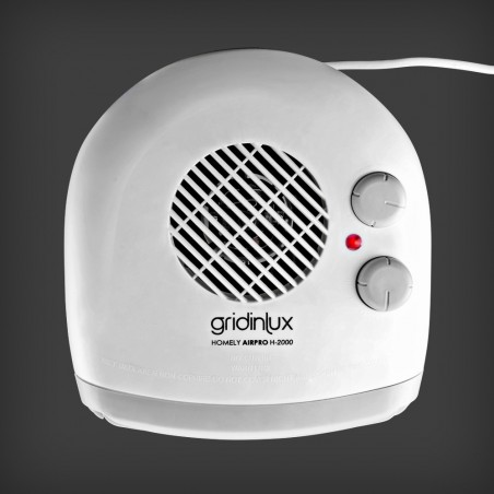 Calefactor Homely AirPro H-2000. 2000 W Potencia, 3 Modos, Termostato Regulable, Sistema de Seguridad, Bajo Consumo