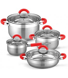 Bateria de Cocina 8 Pzs Elite Chef Munich