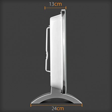 Radiador Cristal Eléctrico Homely WiFi Warm 2000W. Calefacción Termostato, Convector Calor, WiFi, App, Silencioso