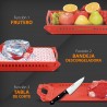 Bandeja de Descongelación Ultra Rápida, Función Descongeladora de alimentos,Thermic System, 3 usos en 1