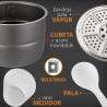 Olla Robot Programable, 14 Programas, Gran Capacidad, Táctil, Sistema de Seguridad. Accesorios y Recetario. Cocina Fácil