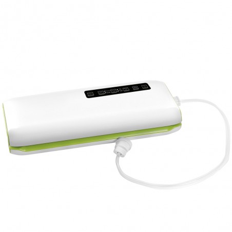 Envasadora al vacío, Fácil de usar, Modos de envasado, Regulable, Táctil, Ligera, Incluye Rollo de Bolsas