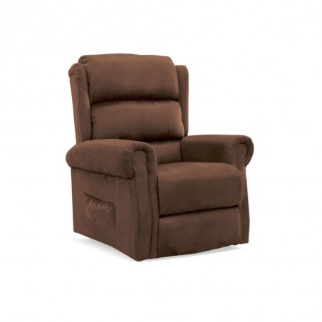 Sillón Masaje Extra Acolchado Levanta Personas | Elevación Automática con Mando | Calor Lumbar | 8 Motores | 4 Zonas de Masaje