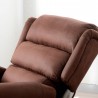 Sillón Masaje Extra Acolchado Levanta Personas | Elevación Automática con Mando | Calor Lumbar | 8 Motores | 4 Zonas de Masaje
