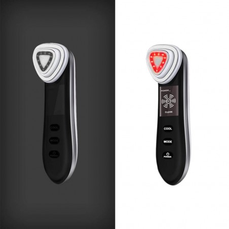 Radiofrecuencia Facial. Tecnología LED, Efecto Lifting, Belleza Profesional, 5 programas. Hidrata y Reafirma la piel