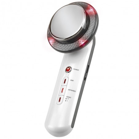 Cavitación Ultrasónica 3 en 1. Infrarrojos. LED. Electroestimulación. Masaje celulitis 5 Niveles de Intensidad
