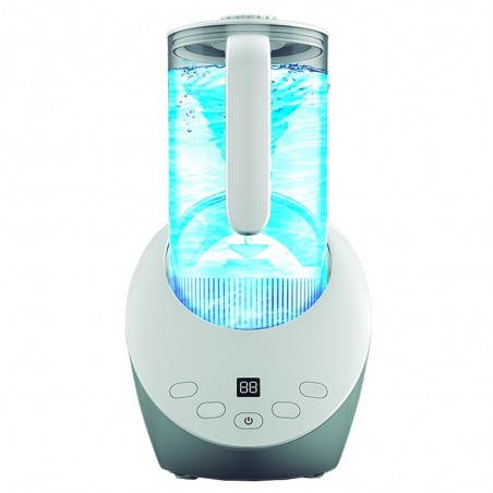 Jarra de Agua Hidrogenadora Vida10. Filtrado Certificado, Electrolisis, LED, Filtro Magnético y Mineraico, BPA Free