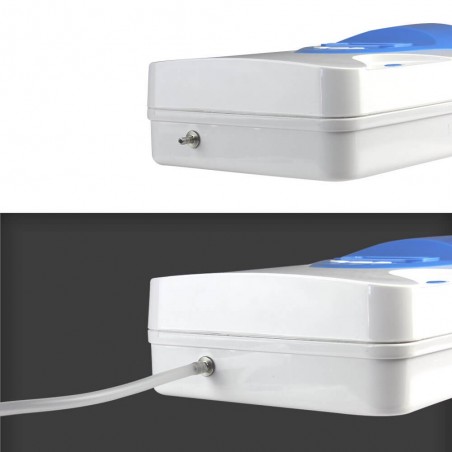 Generador Ozono | Purificador de Aire y Agua | Ozonizador doméstico | Portátil | Superficies de 100m2 | 14W