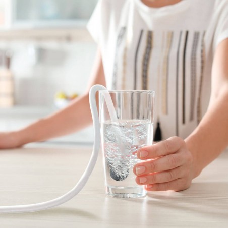 Generador Ozono | Purificador de Aire y Agua | Ozonizador doméstico | Portátil | Superficies de 100m2 | 14W