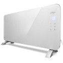 Radiador Cristal Eléctrico Homely WiFi Warm 1500W GridinLux. Calefacción Termostato, Convector Calor, WiFi, App, Silencioso