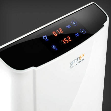 Ozono Action 1300 | Generador de Ozono y Aniones | Purificador de Aire | Desinfección del Aire y Agua | Emisión 400 MG/h | 14W