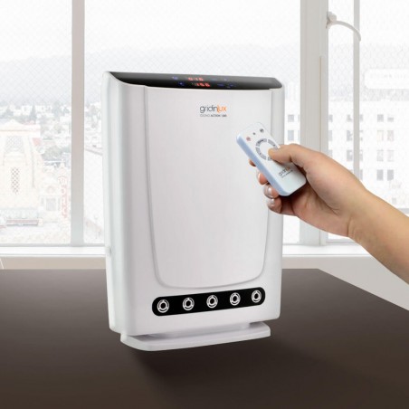 Ozono Action 1300 | Generador de Ozono y Aniones | Purificador de Aire | Desinfección del Aire y Agua | Emisión 400 MG/h | 14W