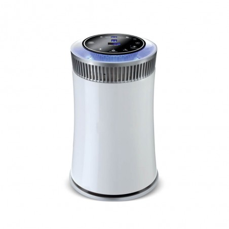 Purificador de Aire | Filtro HEPA y Luz Ultravioleta | Sensor de contaminación | 4 Sistemas de filtrado | 18W